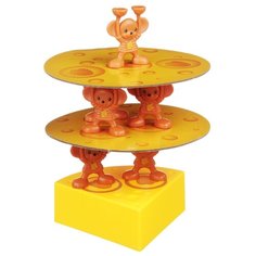 ИГРОЛЕНД Игра настольная Сырная Башня, пластик, картон, 27 27 6см