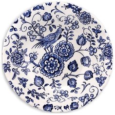 Тарелка для каши 15,5 см, материал фарфор, цвет синий, Churchill, NKWH00101