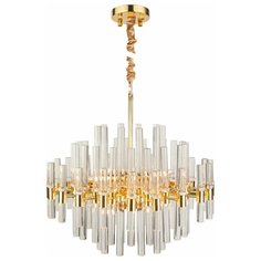 Люстра подвесная AM GROUP ADRIAN L800 GOLD