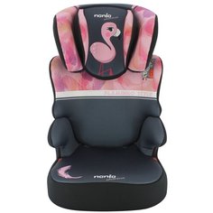 Автокресло Nania BEFIX ANIMALS FLAMINGO Удерж. устр. для детей гр.2/3