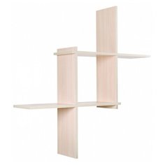 Полка Vental Кубик-3 Беленый дуб