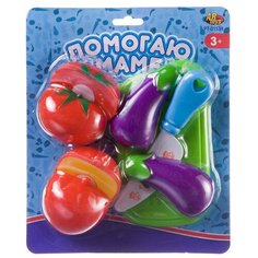 Игровой набор ABtoys Помогаю маме Продукты для резки на липучках 8 предметов