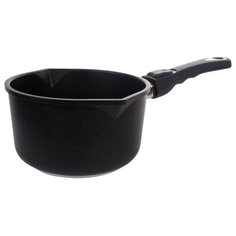 Ковшик-соусник 2 л с антипригарным покрытием диаметр 18 см, съемная ручка, AMT Gastroguss, AMT918