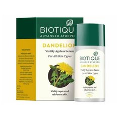 Bio Dandelion Visibly Ageless Serum Biotique (Одуванчик Антивозрастная сыворотка для лица Биотик) 40 мл