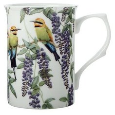 Кружка "Пчелоед на глицинии" в подарочной упаковке 300 мл, материал костяной фарфор, Maxwell & Williams, MW638-JY0008