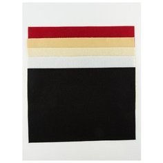 Фетр мягкий, 1мм, 20х30, 5 шт., IDEAL, 659, 660, 674, 641, 603