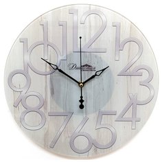 Часы настенные кварцевые Династия 01-08 бежевый