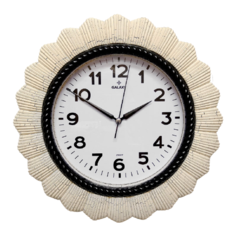 Часы настенные кварцевые GALAXY 74 В бежевый