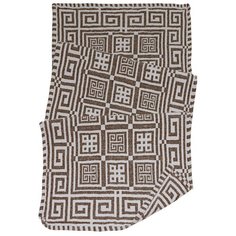 Белорусский лён Полотенце Греческое банное 55х125 см коричневый