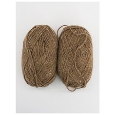 Пряжа "Вигоневая" 100г., 150м (2 мотка)., ПЕХОРКА, 165-Т.бежевый