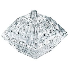 Сахарница с крышкой Bossa Nova 12 х 12 см, хрусталь, Nachtmann, 92069