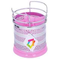 Сушилка для столовых приборов, металл, пластик, 12х15,5см Vetta