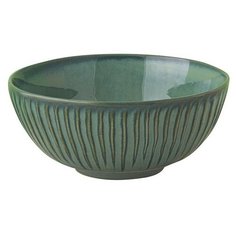 Салатник Gallery 15 см, объем 750 мл, фарфор, цвет зеленый, Easy Life, EL-R2542_GALG