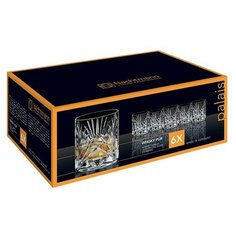 Nachtmann Набор стаканов Palais Whisky tumbler 92955 6 шт. 238 мл бесцветный