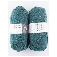 Пряжа "Носочная" (2 мотка), 200м., 100г., ПЕХОРКА, 335-Изумруд