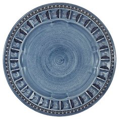 Тарелка закусочная Augusta 22 см цвет синий, керамика, Matceramica, MC-F566300328D1381