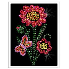 Волшебная Мастерская Мозаика из пайеток "Цветочек" М007