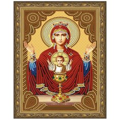 Алмазная мозаика 5D с нанесенной рамкой Molly 20х30 см Неупиваемая Чаша