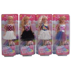 Кукла Defa Lucy В платье с пайетками, 4 вида в коллекции
