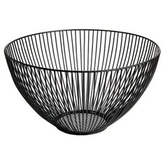 Доляна Ваза для фруктов 25 см 4438992 черный