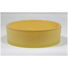 Кашпо чаша NinaGlass 83-077 абрикосовый, стекло