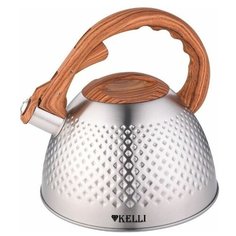 Чайник из нержавеющей стали Kelli KL-4532 3 л