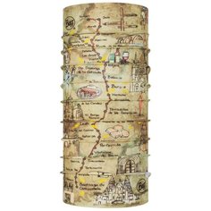 Бандана Buff CoolNet Geo Topics Multi размер One size, коричневый