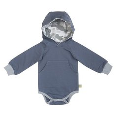 Боди Сонный Гномик размер 68, серый