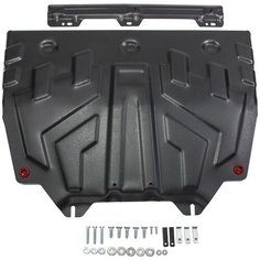 Защита картера двигателя и коробки передач Автоброня 111.03817.1 для Mazda