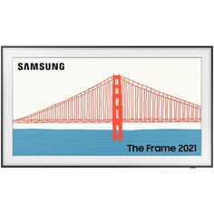 Телевизор QLED Samsung The Frame QE50LS03AAU 49.5" (2021), черный