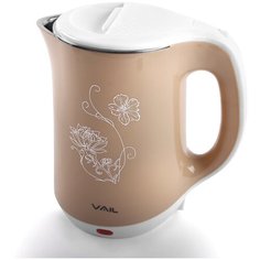 Чайник электрический VAIL VL-5551 (seamless) бежевый 1,8 л.