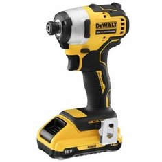 Аккумуляторный компактный импульсный бесщёточный шуруповерт DEWALT DCF809D2T