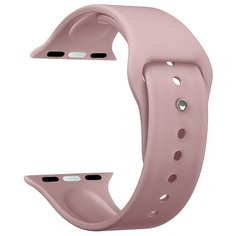 Аксессуар Ремешок Deppa для APPLE Watch 40mm/38mm Band Silicone Pink 47124