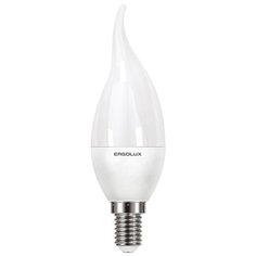 Лампочка Ergolux E14 9W 220V 6500K 864Lm LED-CA35-9W-E14-6K 14233