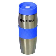 Термокружка Daniks SL-069 380ml Blue 316121
