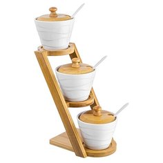 Набор банок Elan Gallery Айсберг волны 3шт 540392