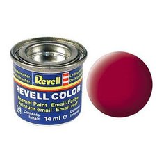 Эмалевая краска карминная РАЛ 3002 матовая Revell