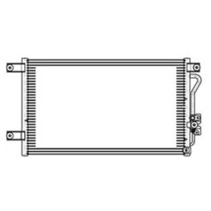 Радиатор кондиционера Luzar LRAC 1126 для Mitsubishi Pajero Sport I