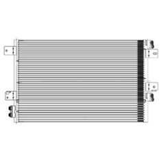 Радиатор кондиционера Luzar LRAC 0349 для Chrysler Sebring; Dodge Avenger, Caliber; Jeep Compass