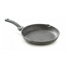 Сковорода-гриль круглая Accademia Mugnano CPBSTT28I 28 см Cuore di Pietra induction