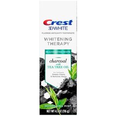 Crest 3D White Whitening Therapy Charcoal With Tea Tree Oil – Зубная паста 116 грамм