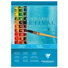 Альбом для акварели Clairefontaine Etival 29.7 х 21 см (A4), 200 г/м², 10 л.