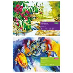 Альбом для акварели на склейке ArtSpace 29.7 х 21 см (A4), 180 г/м², 24 л.