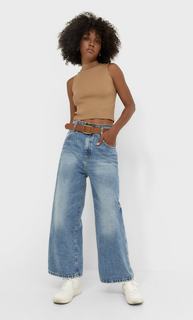 Stradivarius Трикотажный Топ Без Рукавов Multicolor Xl
