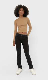 Stradivarius Свитер С Высоким Горлом Multicolor Xl