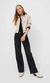 Stradivarius Короткая Куртка-Рубашка Из Вельвета Multicolor Xs