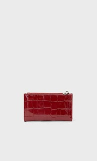 Stradivarius Базовый Кошелек С Тиснением Красный 103