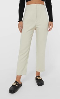 Stradivarius Брюки С Защипами Multicolor 44