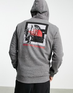 Худи серого цвета The North Face New Climb-Серый