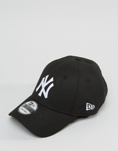 Регулируемая бейсболка New Era 9Forty NY Yankees Diamond Era-Черный